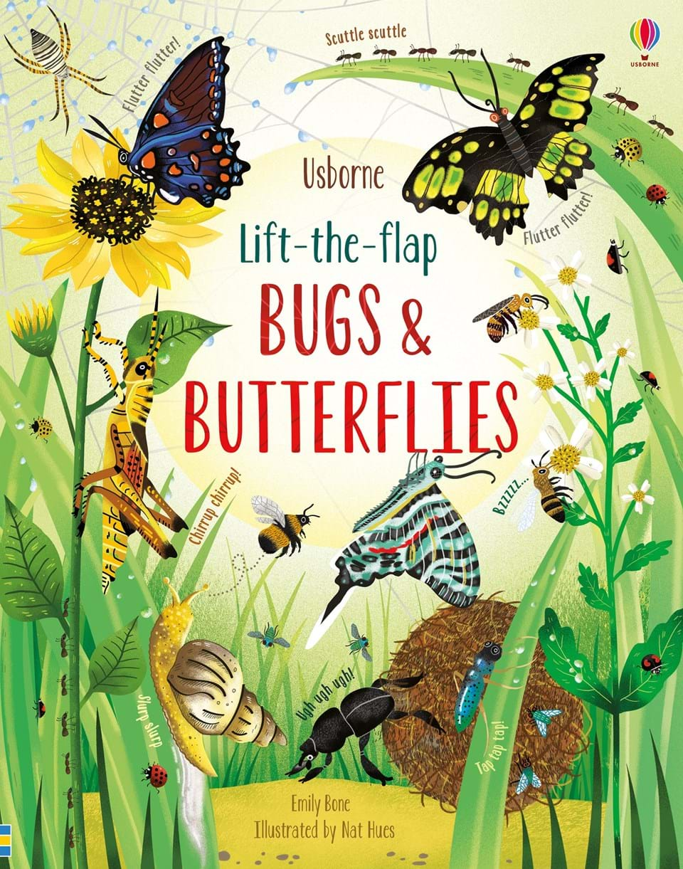 Lift-the-flap bugs and butterflies